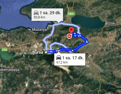 BURSA GEMLİK FINDICAK MAH. 465M² TARLA  SATILIKTIR - BURSA GEMLİK fotoğraf 6